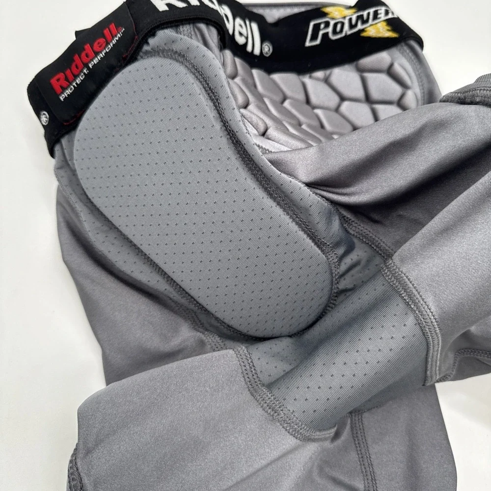 Riddell Power Boys Lightweight Integrated Padding Girdle Youth Medium Grey
